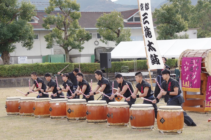 奈良県自衛隊フェア2020：太鼓演奏