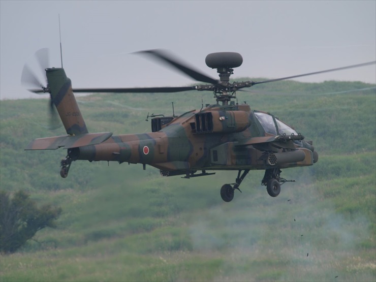 AH-64Dアパッチ｜30mm機関砲の実弾射撃