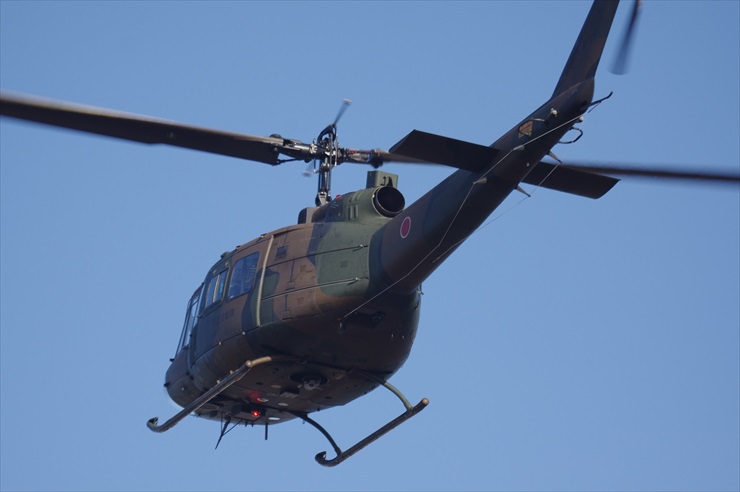 多用途ヘリコプター UH-1J｜機体後部