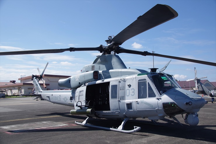 アメリカ海兵隊機UH-1Yヴェノム