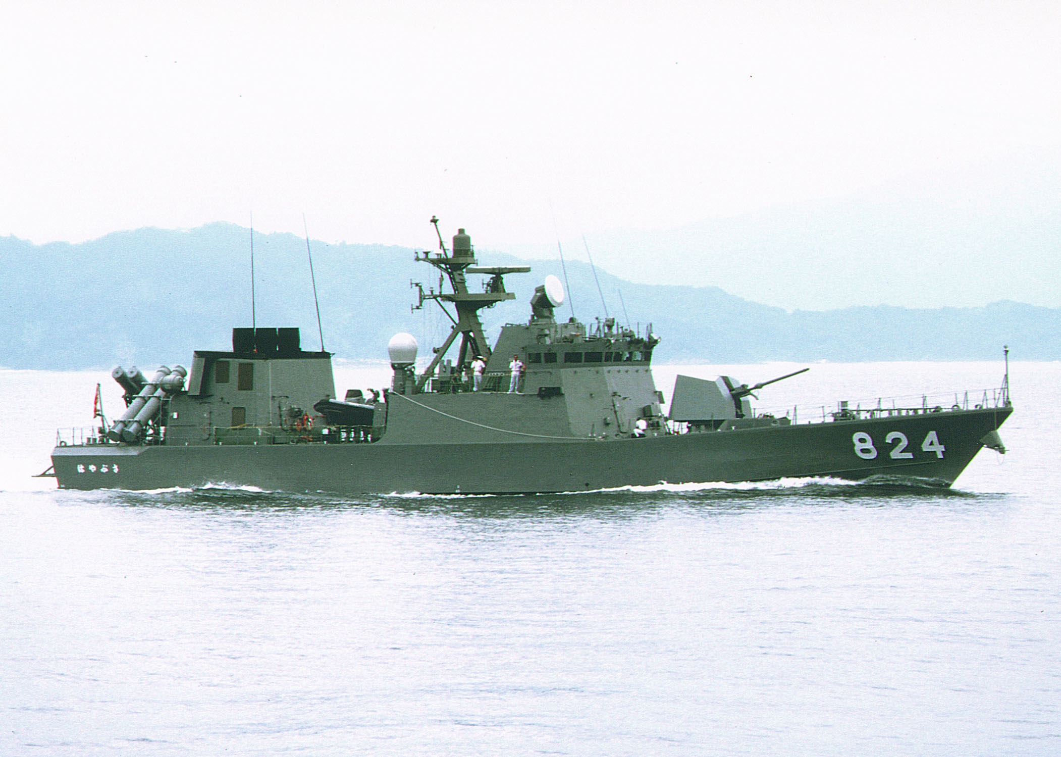 海上自衛隊 ミサイル艇「はやぶさ」