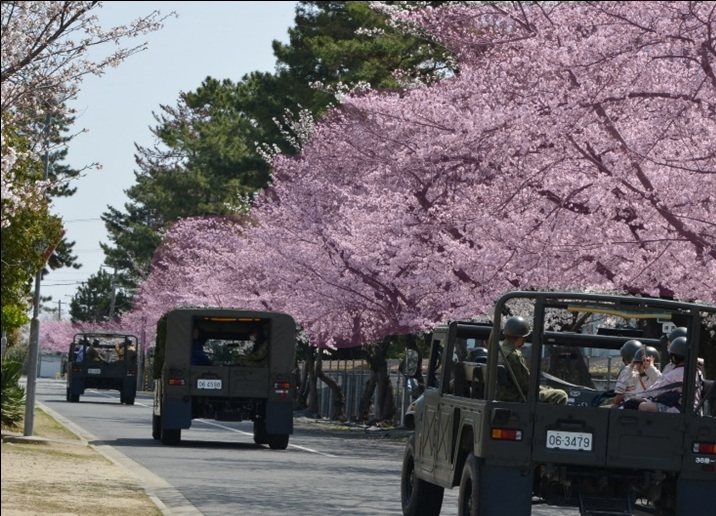 伊丹駐屯地 記念行事:体験試乗
