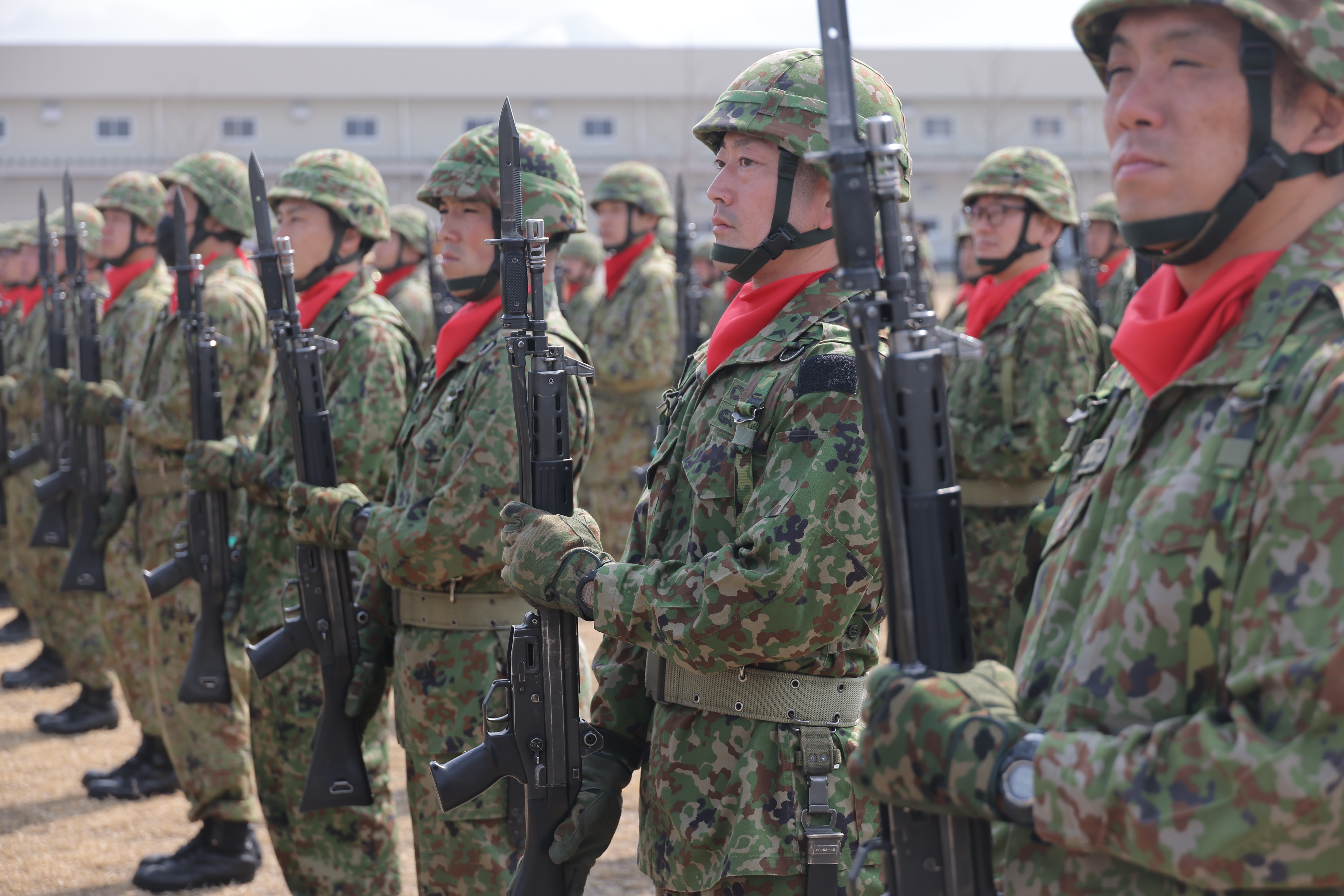 神町駐屯地 記念行事:観閲式