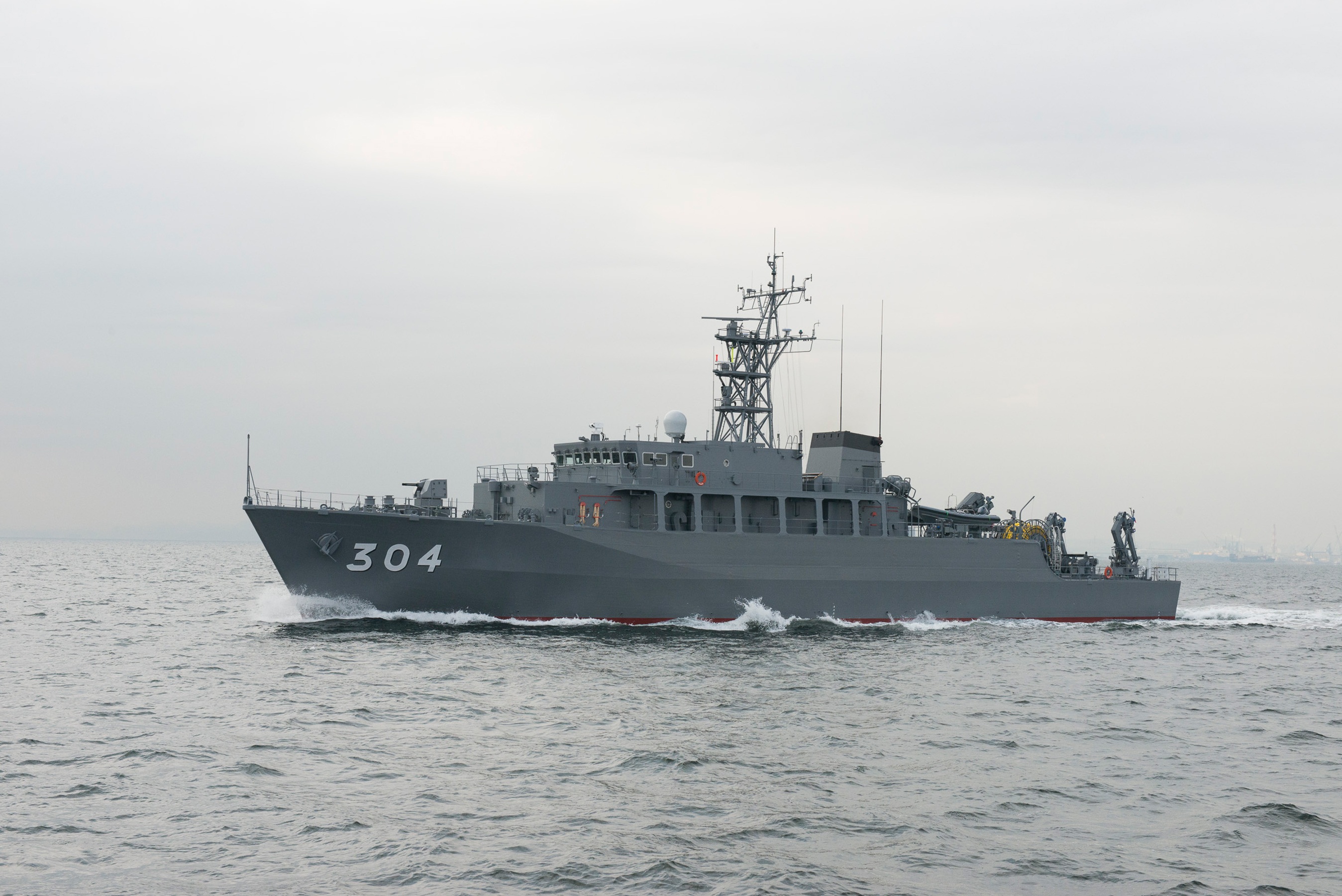 海上自衛隊 掃海艦「あわじ」型