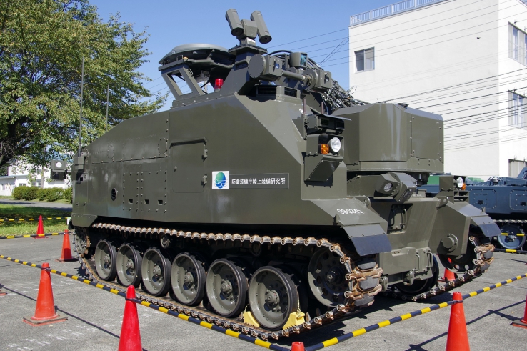 陸上装備研究所一般公開：CBRN対応作業車両
