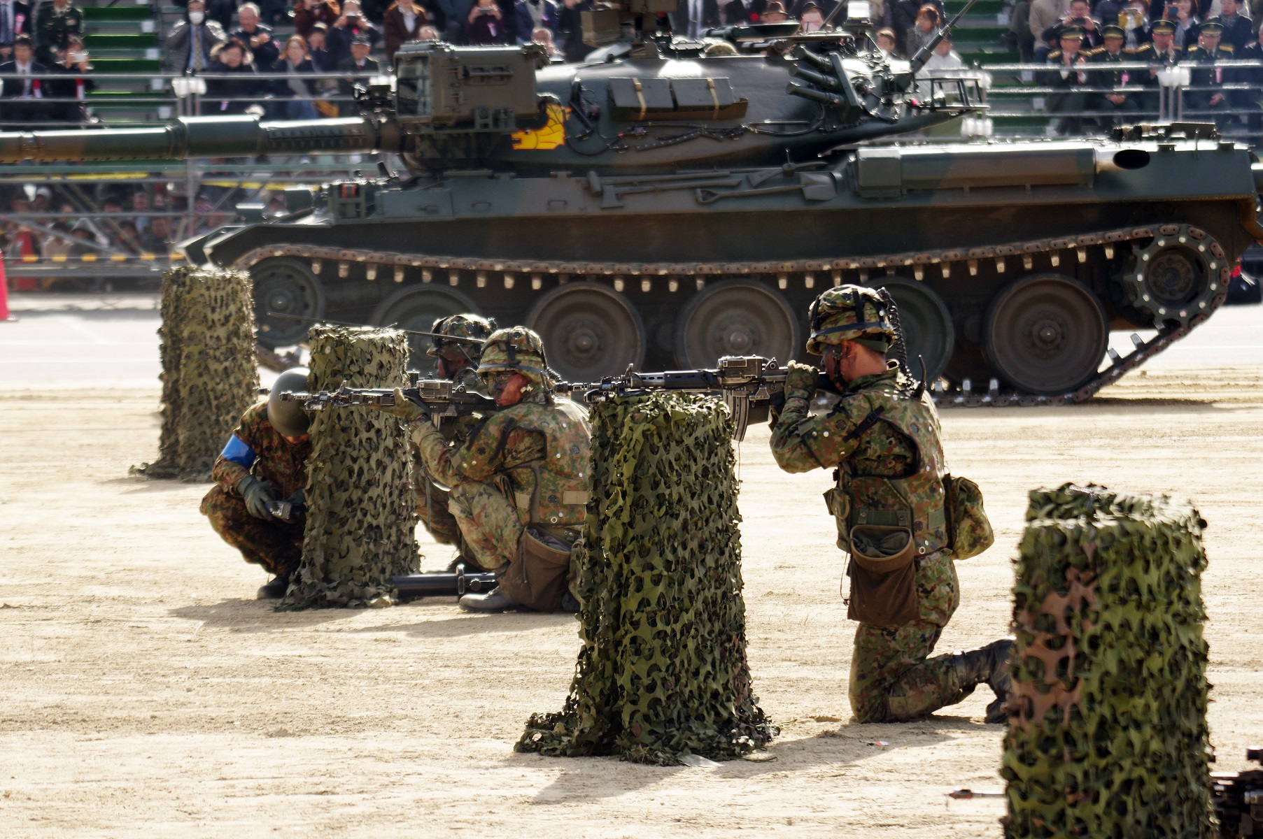 陸上自衛隊 第10師団 創立57周年記念行事(守山駐屯地)