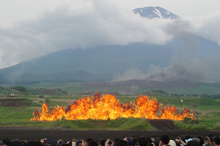 火炎トラップ起動