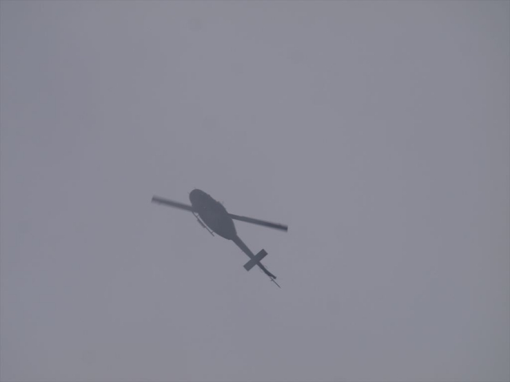 UH-1J高度上空