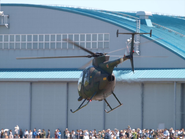OH-6D離陸