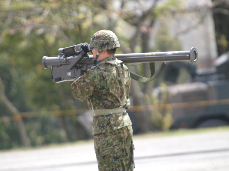駒門駐屯地｜91式携帯地対空誘導弾