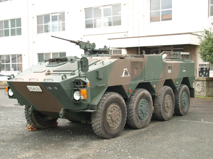 駒門駐屯地｜96式装輪装甲車