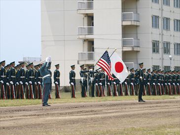 武山駐屯地｜特別儀仗隊展示