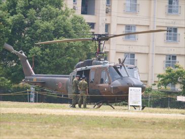 装備品展示：UH-1J