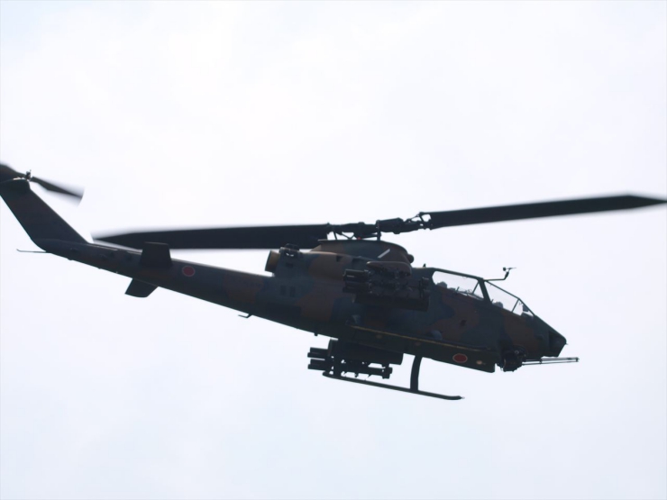 下志津駐屯地｜訓練展示：AH-1S