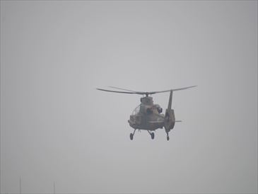 立川駐屯地｜飛行展示｜観測ヘリOH-1