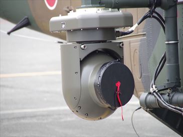 立川駐屯地｜航空機展示｜UH-1J搭載･映像伝送装置
