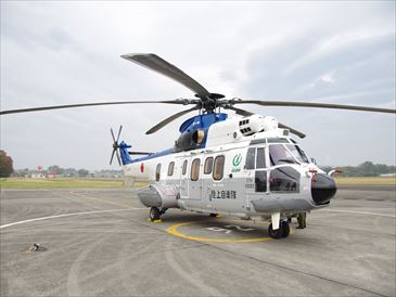 立川駐屯地｜航空機展示｜要人輸送ヘリEC-225LP