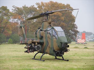 立川駐屯地｜航空機展示｜対戦車ヘリAH-1S