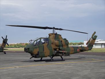 立川駐屯地｜航空機展示｜対戦車ヘリAH-1S