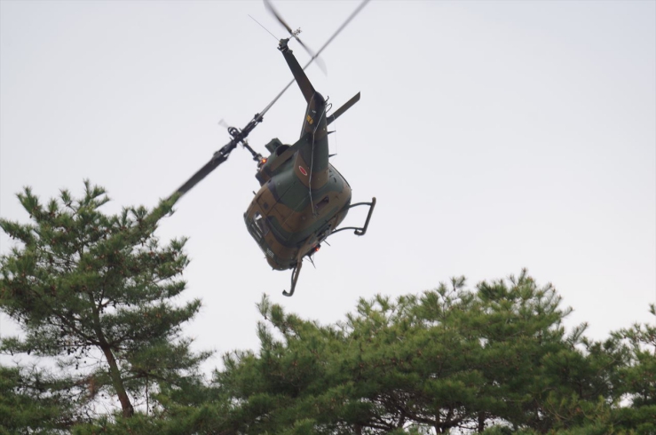 UH-1J離脱