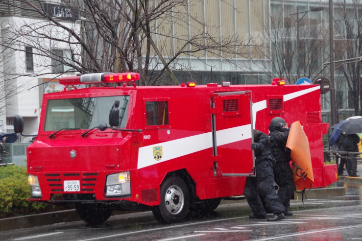 第六消防方面救助救急訓練｜消防救助機動部隊･救出救助車