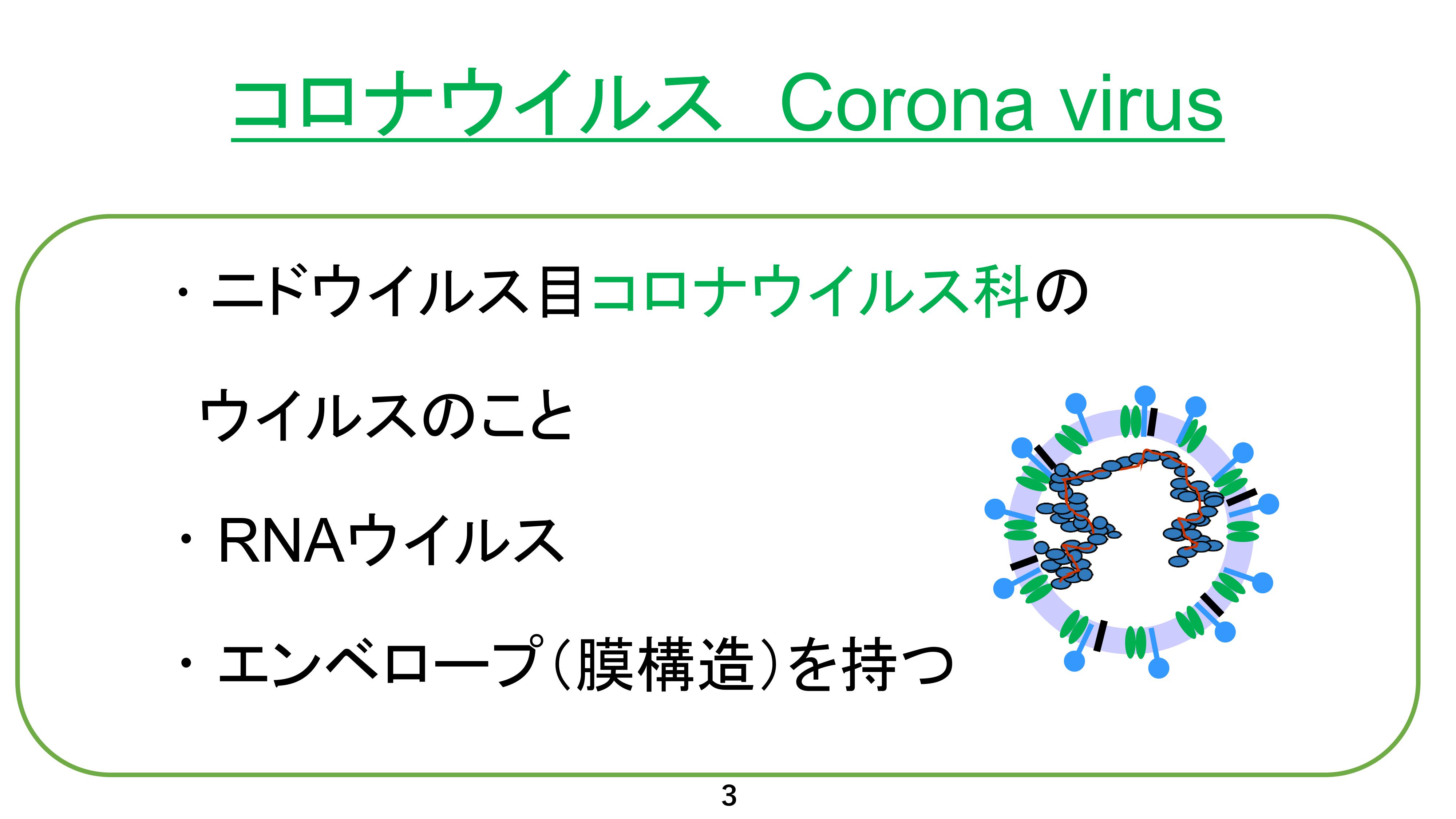 COVID-19対策ガイド｜コロナウイルスの概要