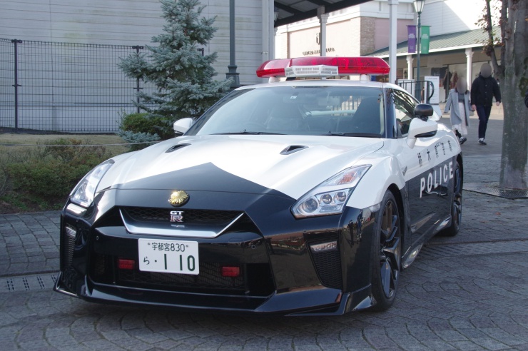 はたらくくるま2021：栃木県警の日産GT-Rパトカー