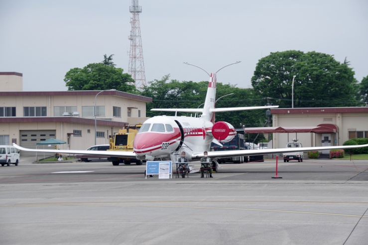 横田基地日米友好祭2022：U-680A飛行点検機