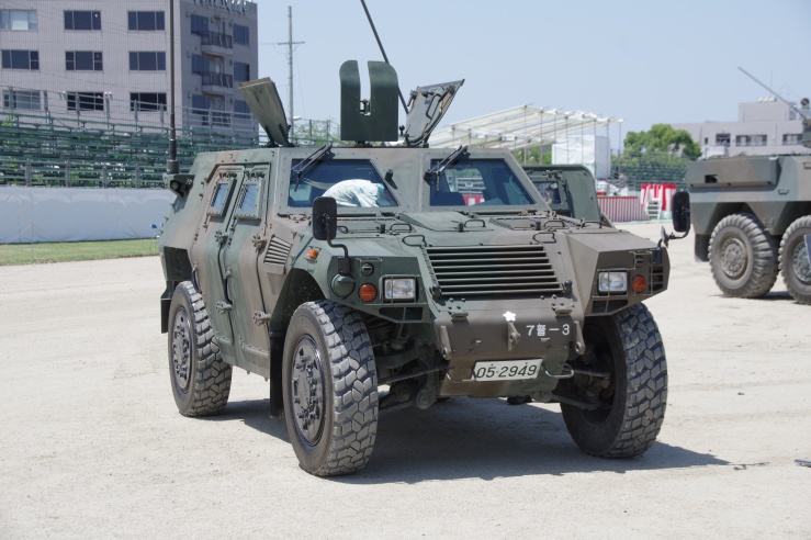 大久保駐屯地2022：軽装甲機動車