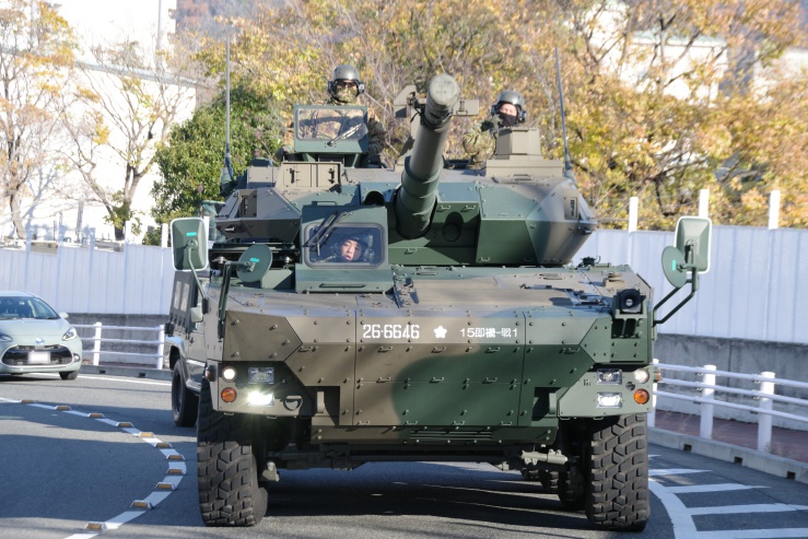 兵庫地本Defense Motor Festival：香川からやってきた16式機動戦闘車