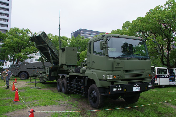 防災･防犯･防衛フェス2026 in 和歌山城：ペトリオット発射機