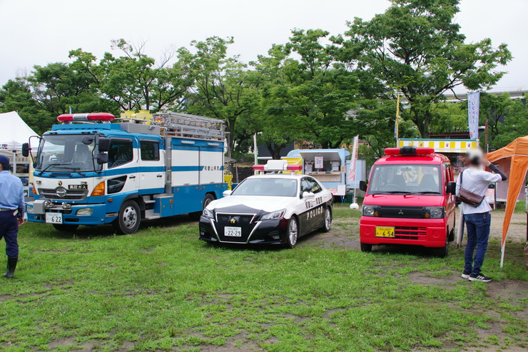 防災･防犯･防衛フェス2026 in 和歌山城：警察･消防展示