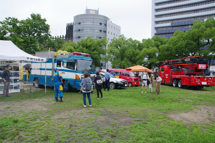 防災･防犯･防衛フェス2026 in 和歌山城：警察･消防展示