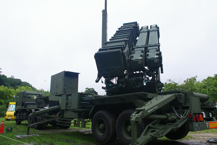 防災･防犯･防衛フェス2026 in 和歌山城：ペトリオット発射機