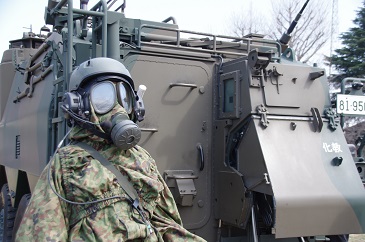 スプリングフェア2018｜NBC偵察車･00式個人用防護装備