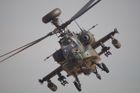 戦闘ヘリコプターAH-64Dアパッチ