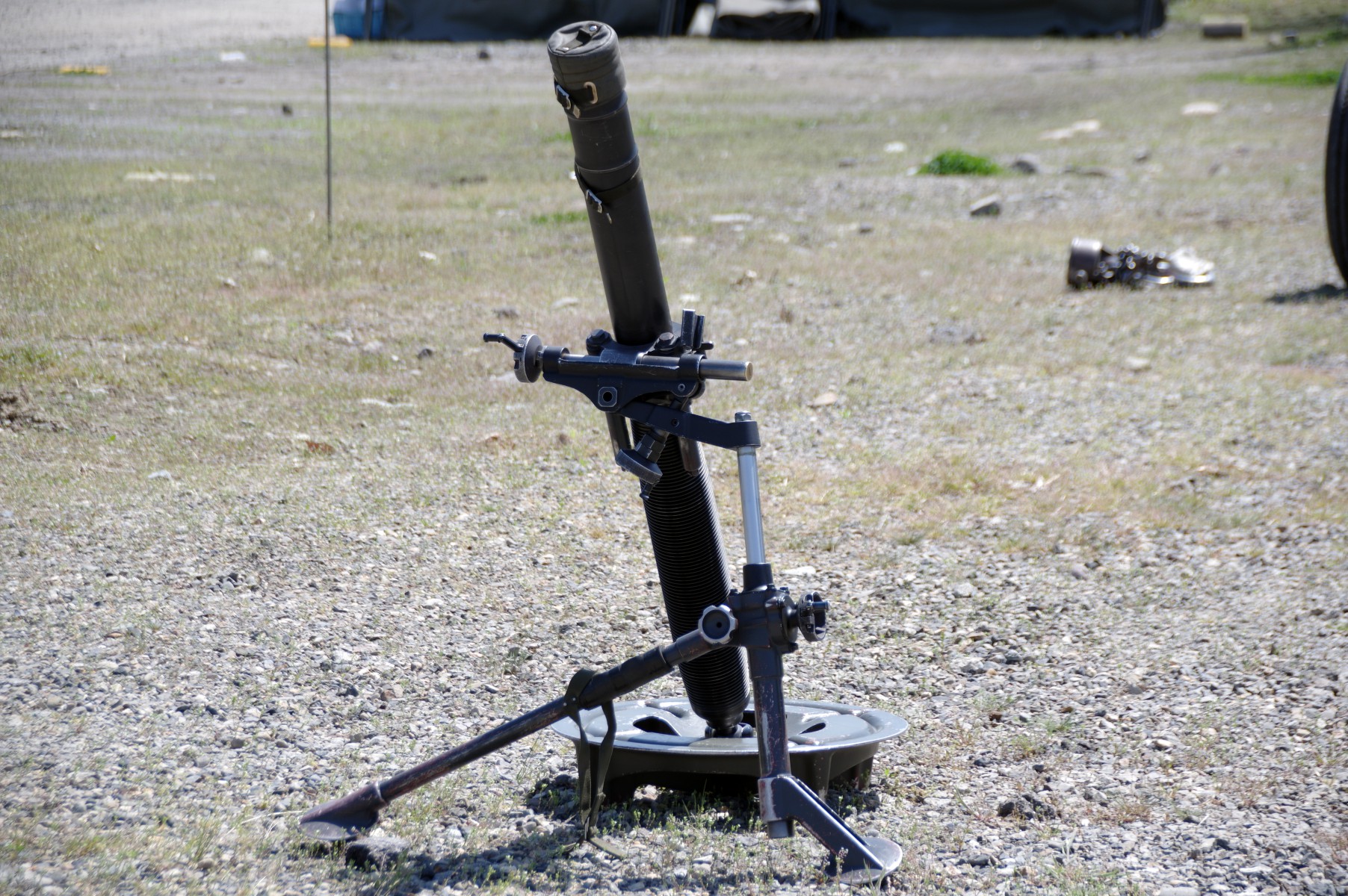 81mm迫撃砲 L16 81m ハンマー 陸上自衛隊装備品 陸自調査団