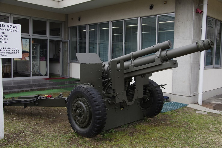 105mm榴弾砲M2A1：宇都宮駐屯地