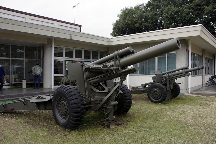 155mm榴弾砲M1：宇都宮駐屯地