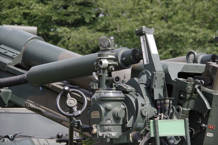 155mm榴弾砲FH70｜パノラマ眼鏡部分