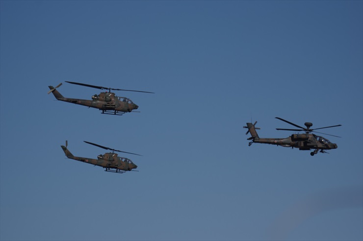 AH-1Sコブラ｜観閲飛行