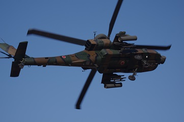 AH-64Dアパッチ｜飛行機体下部