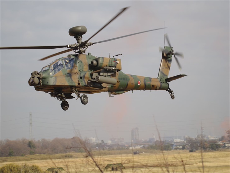 AH-64Dアパッチ｜高速離脱