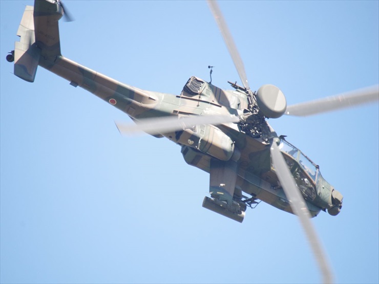 AH-64Dアパッチ｜急旋回