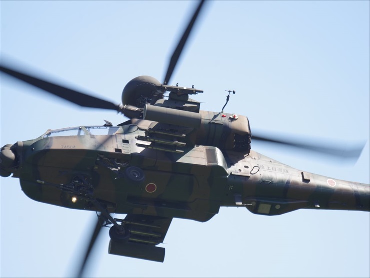 AH-64Dアパッチ｜機体下部