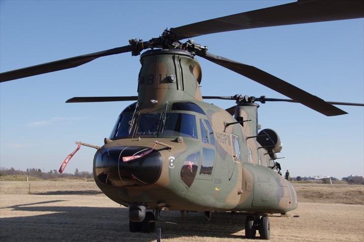 大型輸送ヘリコプターCH-47JA