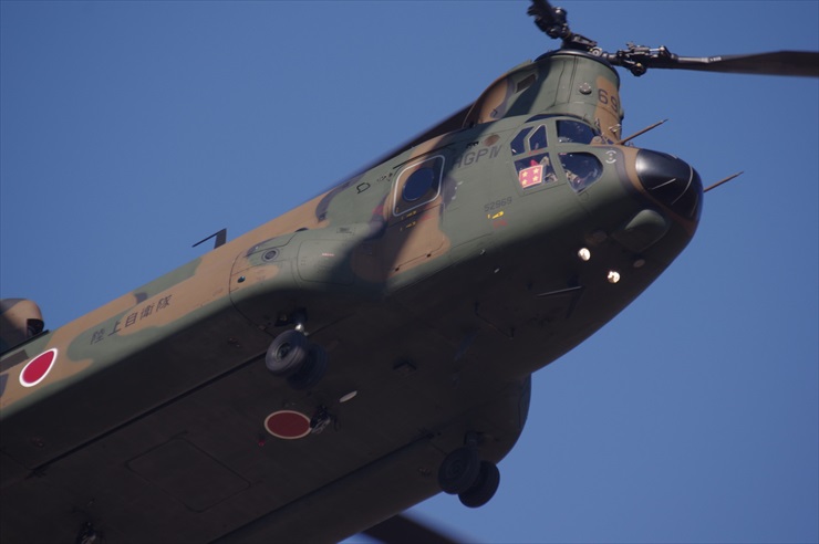 CH-47JA｜機体下部