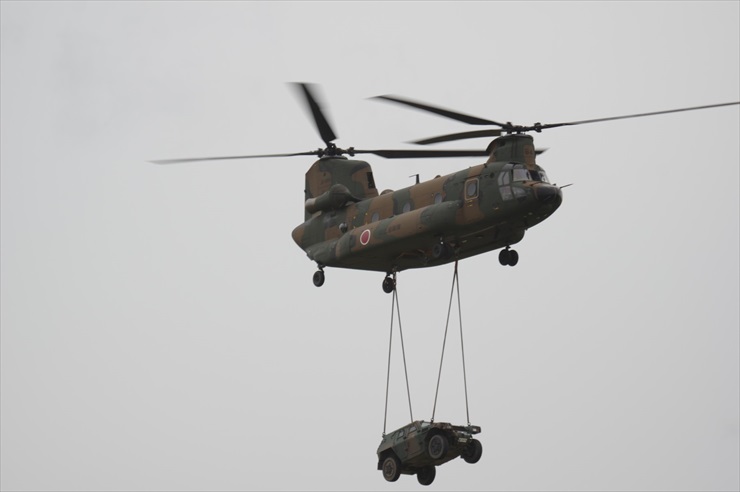 CH-47J｜LAVの牽吊