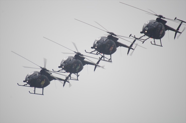 観測ヘリコプターOH-6D｜スカイホーネット