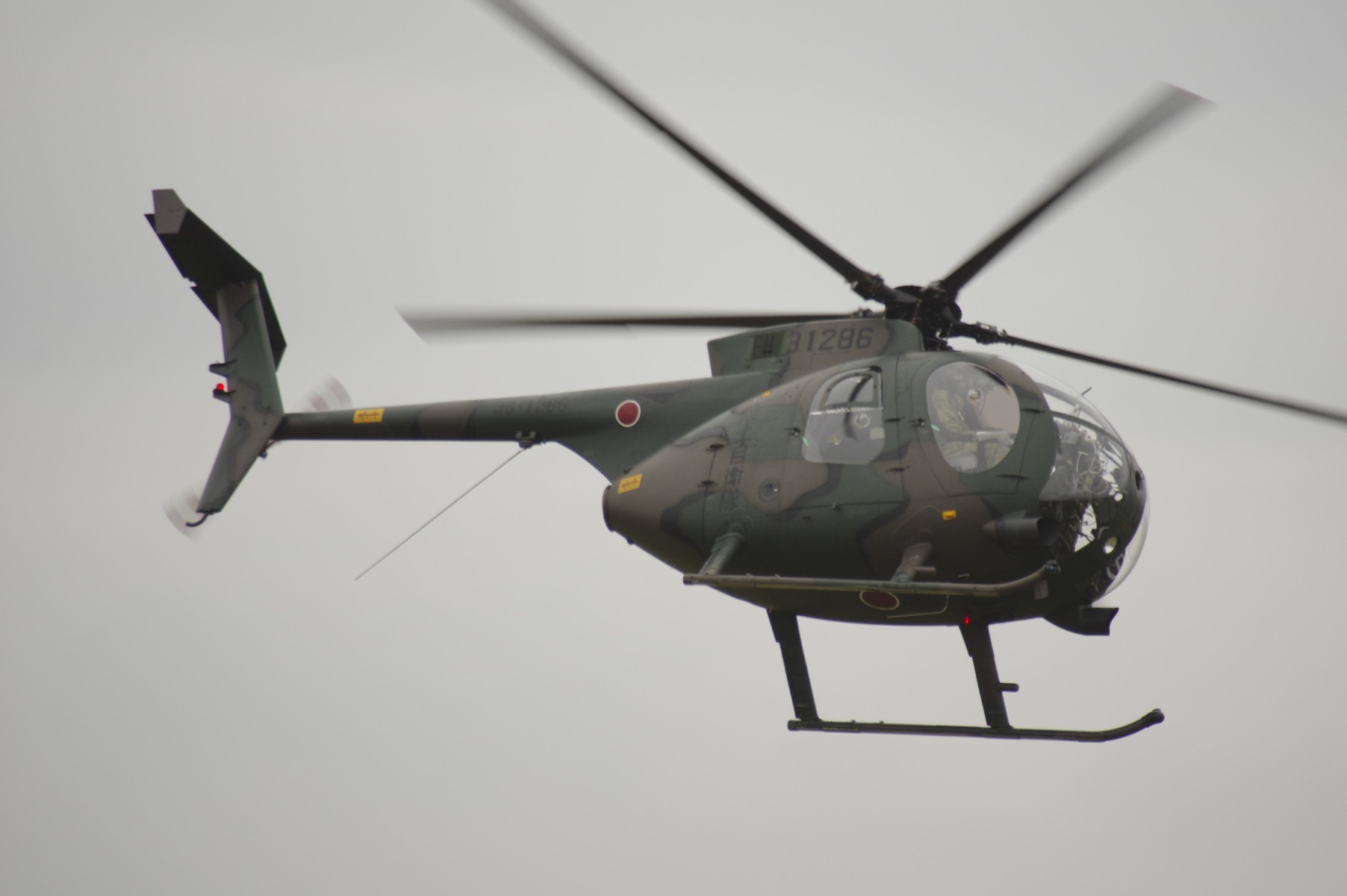観測ヘリコプターOH-6D｜オスカー・偵察｜陸上自衛隊装備品｜陸自調査団